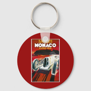 Monaco Grandprix 1930 Schlüsselanhänger