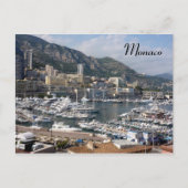 Monaco-Hafen Postkarte (Vorderseite)
