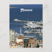 Monaco Harbor Postkarte (Vorderseite)