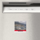 Monaco Harbour Szene mit Yachten Magnet (In Situ (Geschirrspüler))