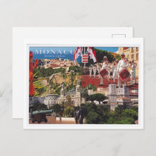 Monaco II - Postkarte (Vorne/Hinten)