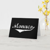 Monaco Karte (Gelbe Blume)