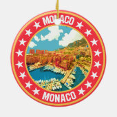 Monaco Keramik Ornament (Hinten)