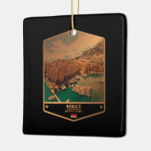 Monaco Keramikornament (Links)