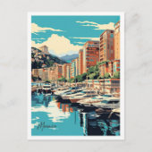 Monaco Kunst, Dichtung und Musik Postkarte (Vorderseite)