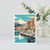 Monaco Kunst, Dichtung und Musik Postkarte (Stehend Vorderseite)