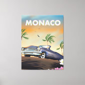 Monaco Leinwanddruck (Vorderseite)