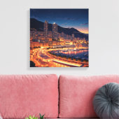 Monaco Leinwanddruck (Insitu (Wohnzimmer))