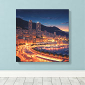 Monaco Leinwanddruck (Insitu (Holzboden))