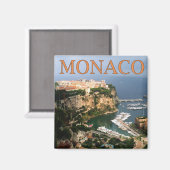 Monaco Magnet (Vorderseite/Rückseite)