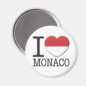 Monaco Magnet (Vorderseite/Rückseite)