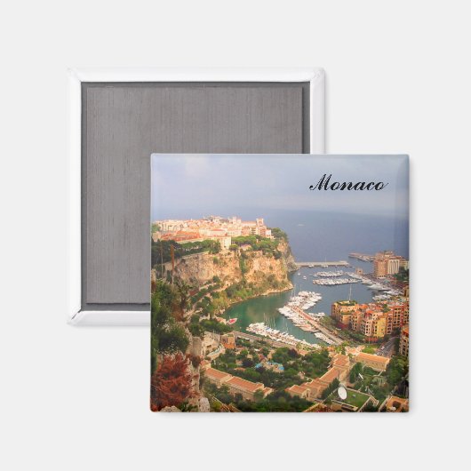 Monaco Magnet (Vorderseite/Rückseite)
