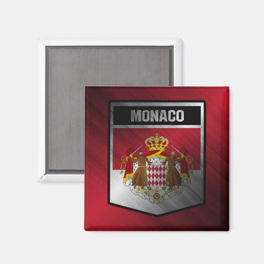 Monaco Magnet (Vorderseite/Rückseite)