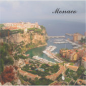 Monaco Magnet Aufkleber (Vorderseite)