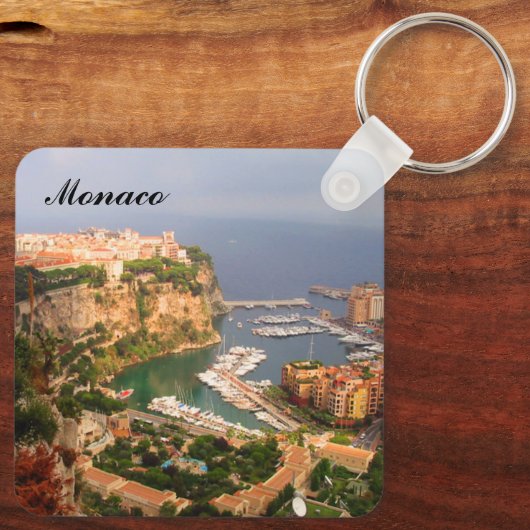 Monaco Magnet Schlüsselanhänger (Rückseite)