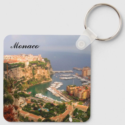 Monaco Magnet Schlüsselanhänger (Rückseite)