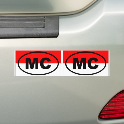 Monaco MC Autoaufkleber (Auf Auto)
