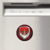Monaco Metallic Emblem Magnet (In Situ (Geschirrspüler))