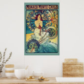 Monaco Monte-Carlo (Aquamarin) Poster (Küche)