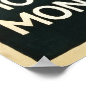 Monaco. Monte-Carlo. Au pays du soleil Poster (Ecke)