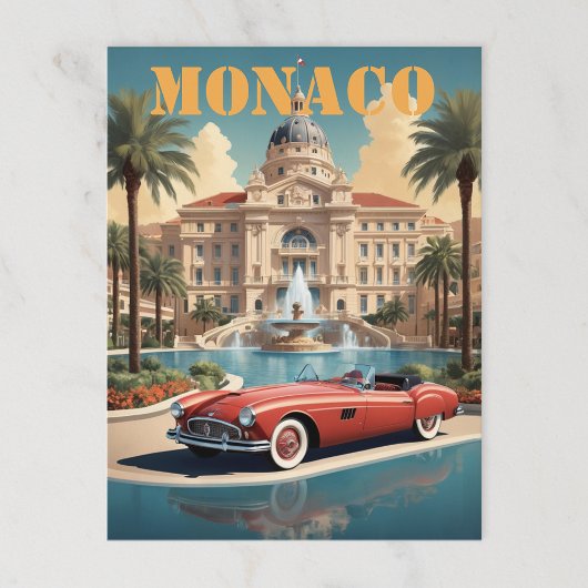 Monaco Monte Carlo Casino Postkarte