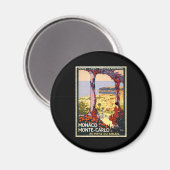 Monaco Monte Carlo Magnet (Vorderseite/Rückseite)