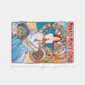Monaco, Monte-Carlo, Mucha Fleecedecke (Vorderseite (Horizontal))