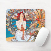 Monaco, Monte-Carlo, Mucha Mousepad (Mit Mouse)