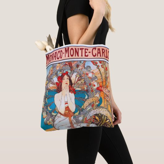 Monaco, Monte-Carlo, Mucha Tasche (Von Nahem)
