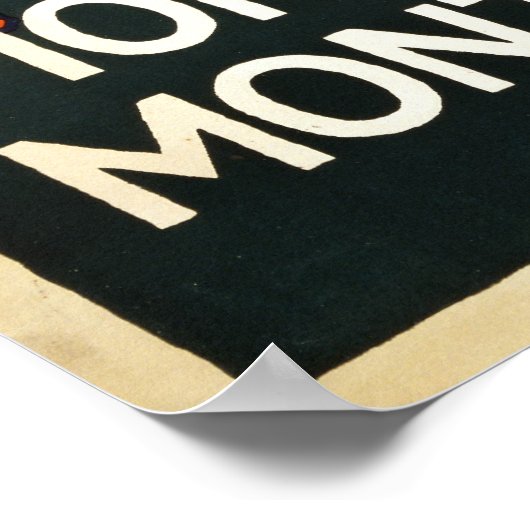 Monaco Monte Carlo Poster (Ecke)