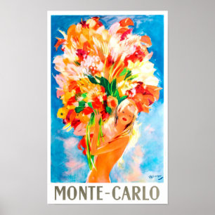 Monaco Monte Carlo Poster