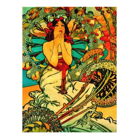 Monaco Monte Carlo Poster von Alphonse Mucha (Vorne)
