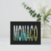 Monaco Monte Carlo Postkarte (Stehend Vorderseite)
