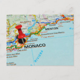 Monaco, Monte Carlo Postkarte