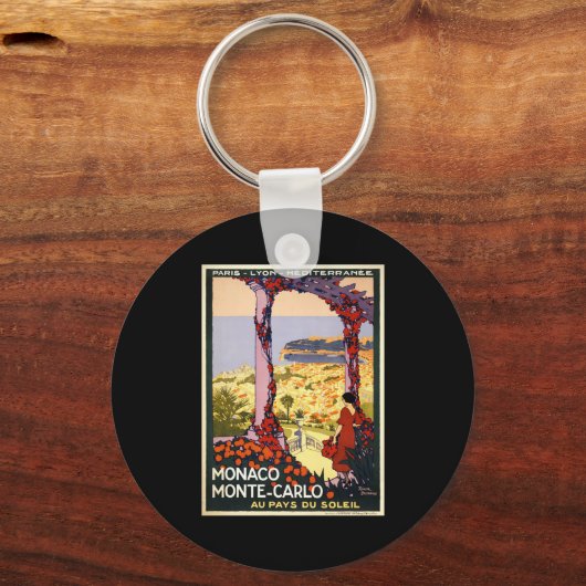 Monaco Monte Carlo Schlüsselanhänger (Vorderseite)