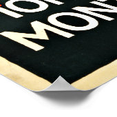 Monaco Monte Carlo Vintage Travel Poster (Ecke)