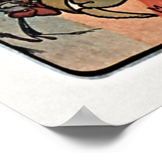 Monaco Monte Carlo von Alfons Mucha Poster (Ecke)