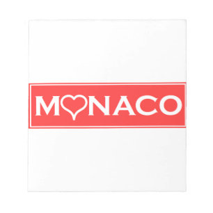 Monaco Notizblock