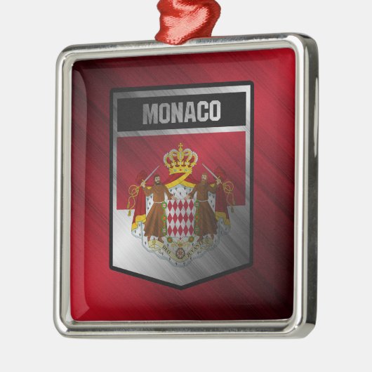 Monaco Ornament Aus Metall (Links)