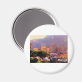 Monaco-Palast Magnet (Vorderseite/Rückseite)