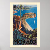 Monaco PLM Vintage Poster 1925 (Vorne)