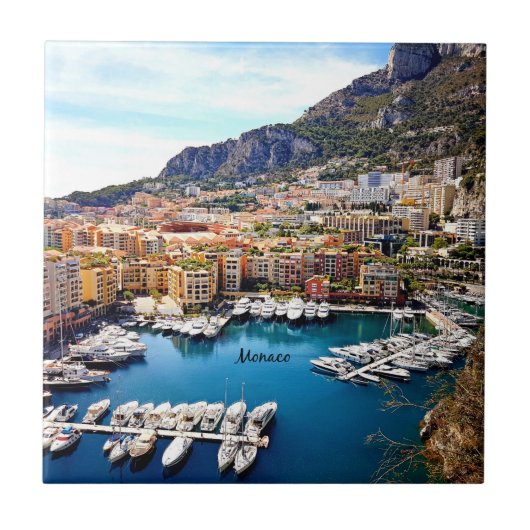 Monaco Port Fliese (Vorderseite)