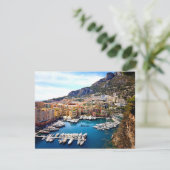 Monaco Port Karte (Stehend Vorderseite)