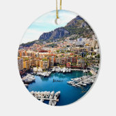 Monaco Port Keramik Ornament (Links)