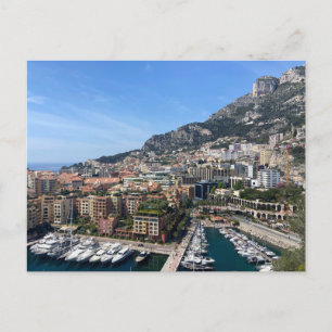 Monaco Postcard Postkarte