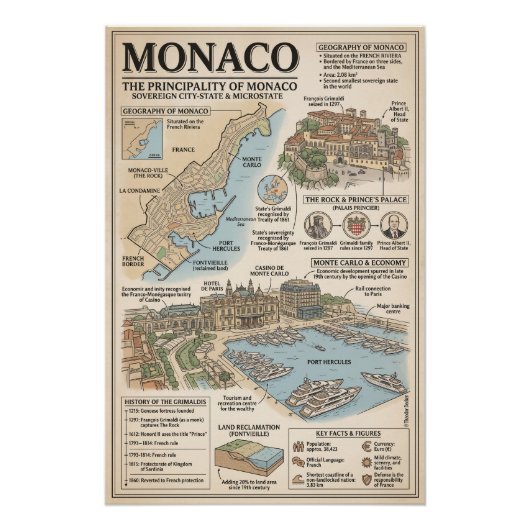 Monaco poster (Vorderseite)