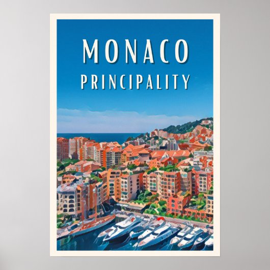 Monaco Poster (Vorne)