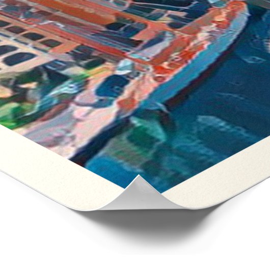 Monaco Poster (Ecke)