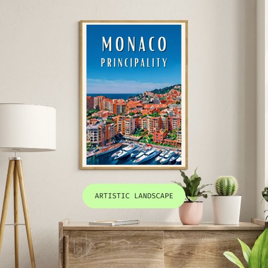 Monaco Poster