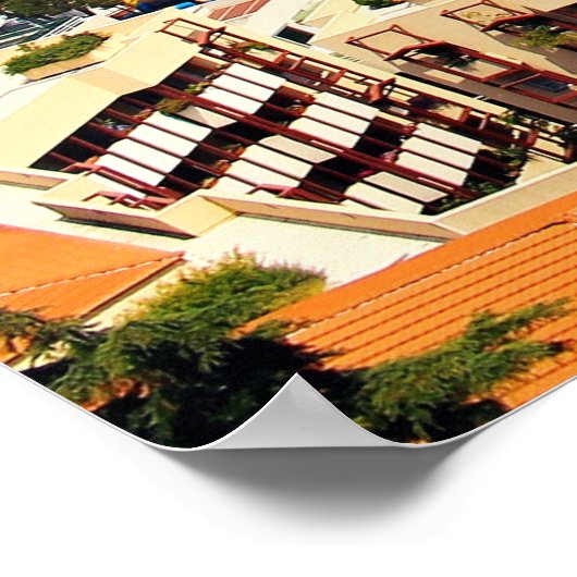 Monaco Poster (Ecke)
